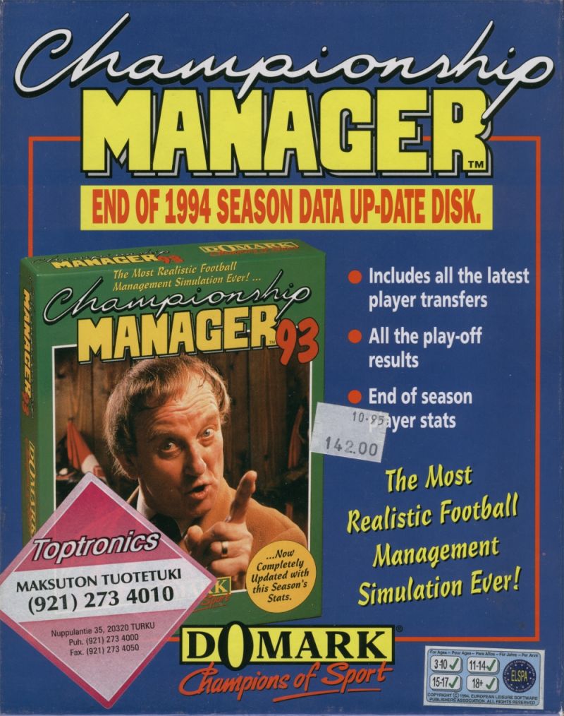 Championship Manager 94 Mac Download